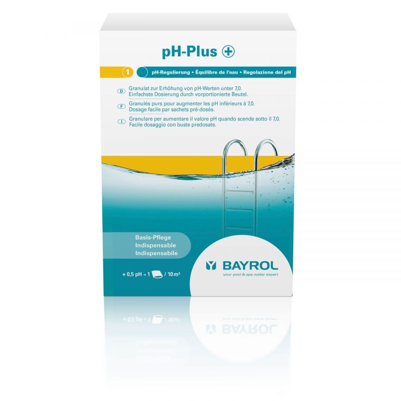 Bayrol pH-Plus 1,5kg - 3 Beutel à 500g