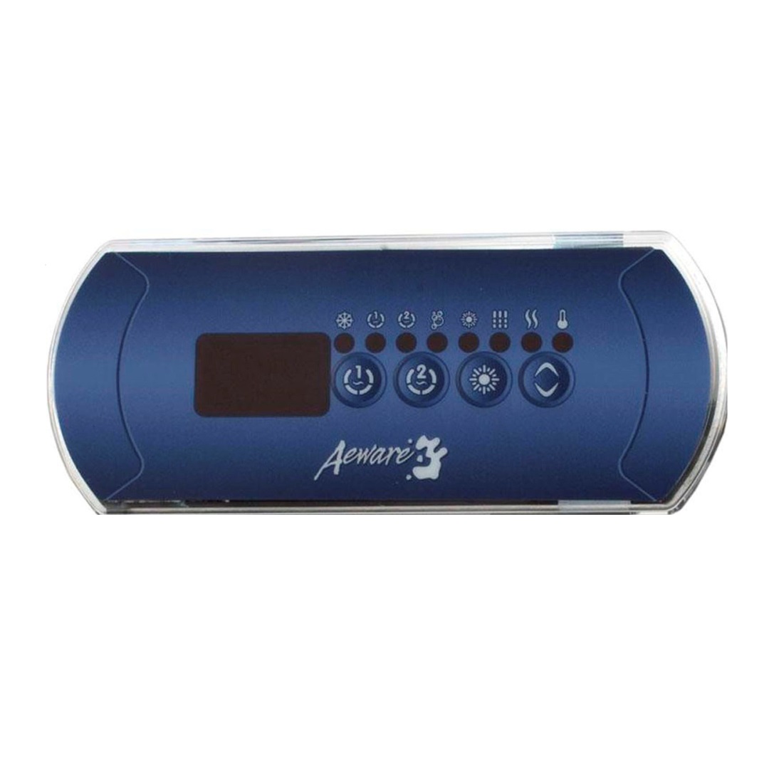 Gecko Bedienfeld IN.K200 2OPmit blauem Overlay Gecko Bedienfeld IN.K200 2OPmit blauem Overlay