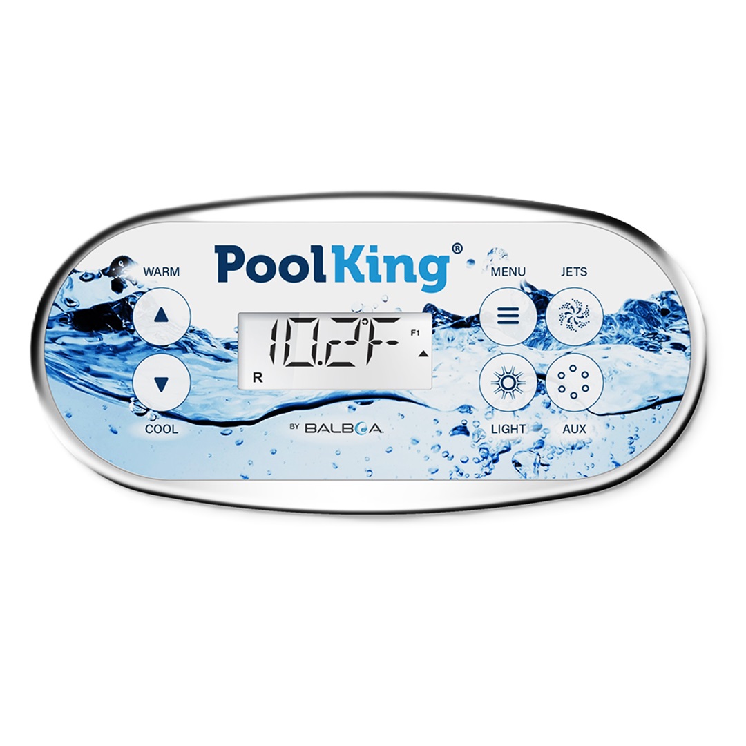Balboa Bedienfeld TP500S mit Pool King Overlay Balboa Bedienfeld TP500S mit Pool King Overlay