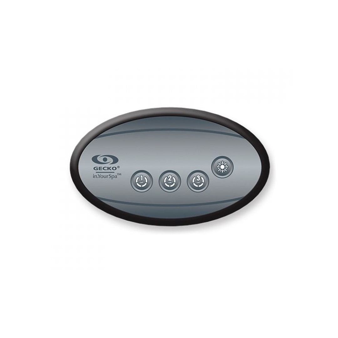Gecko Bedienfeld IN.K120 mit Overlay Gecko Bedienfeld IN.K120 mit Overlay