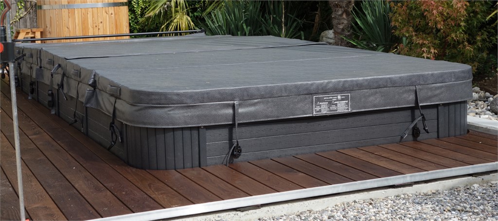 Abdeckung 590 x 225 cm R10 (Dunkelgrau) Abdeckung 590 x 225 cm R10 (Dunkelgrau)