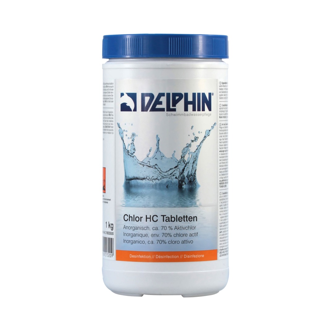 Delphin Chlor HC Tabs 20g, 1kg