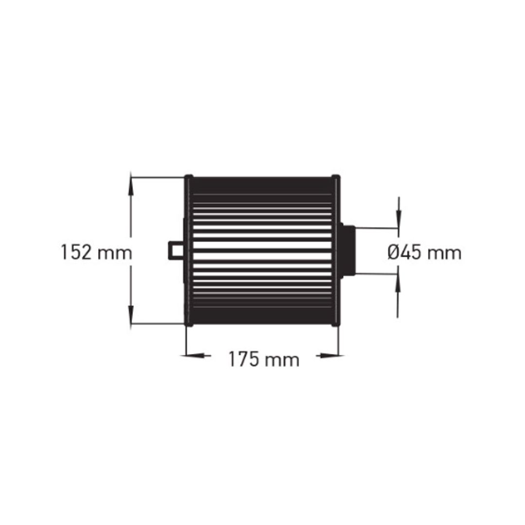 Crystal Filter 175x152 Grobgewinde