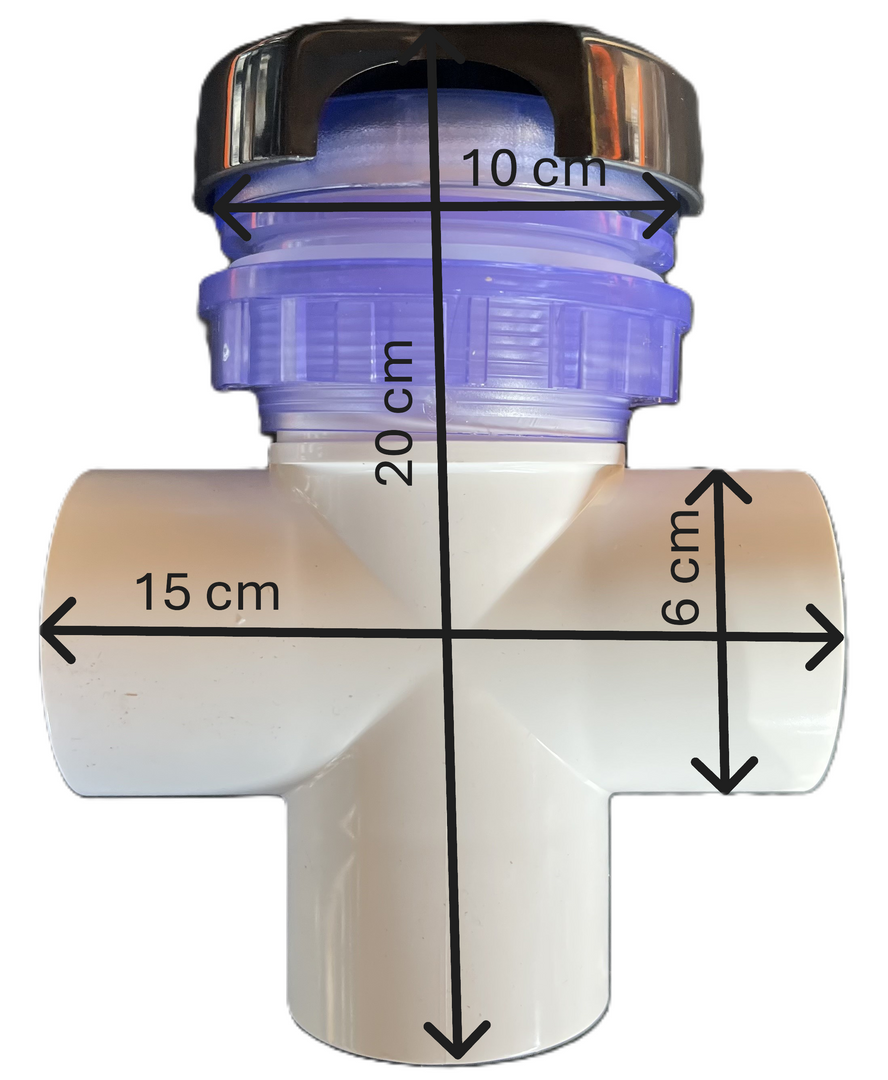 2" Wasser-Regler - Luxury 