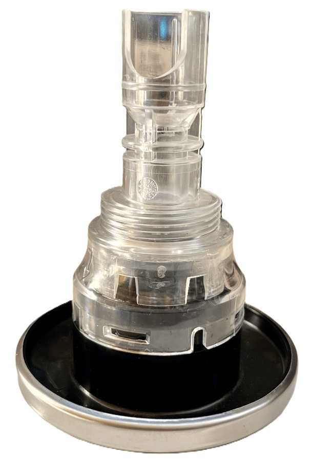 3.5'' flying series SS twin rotary jet insert transparent