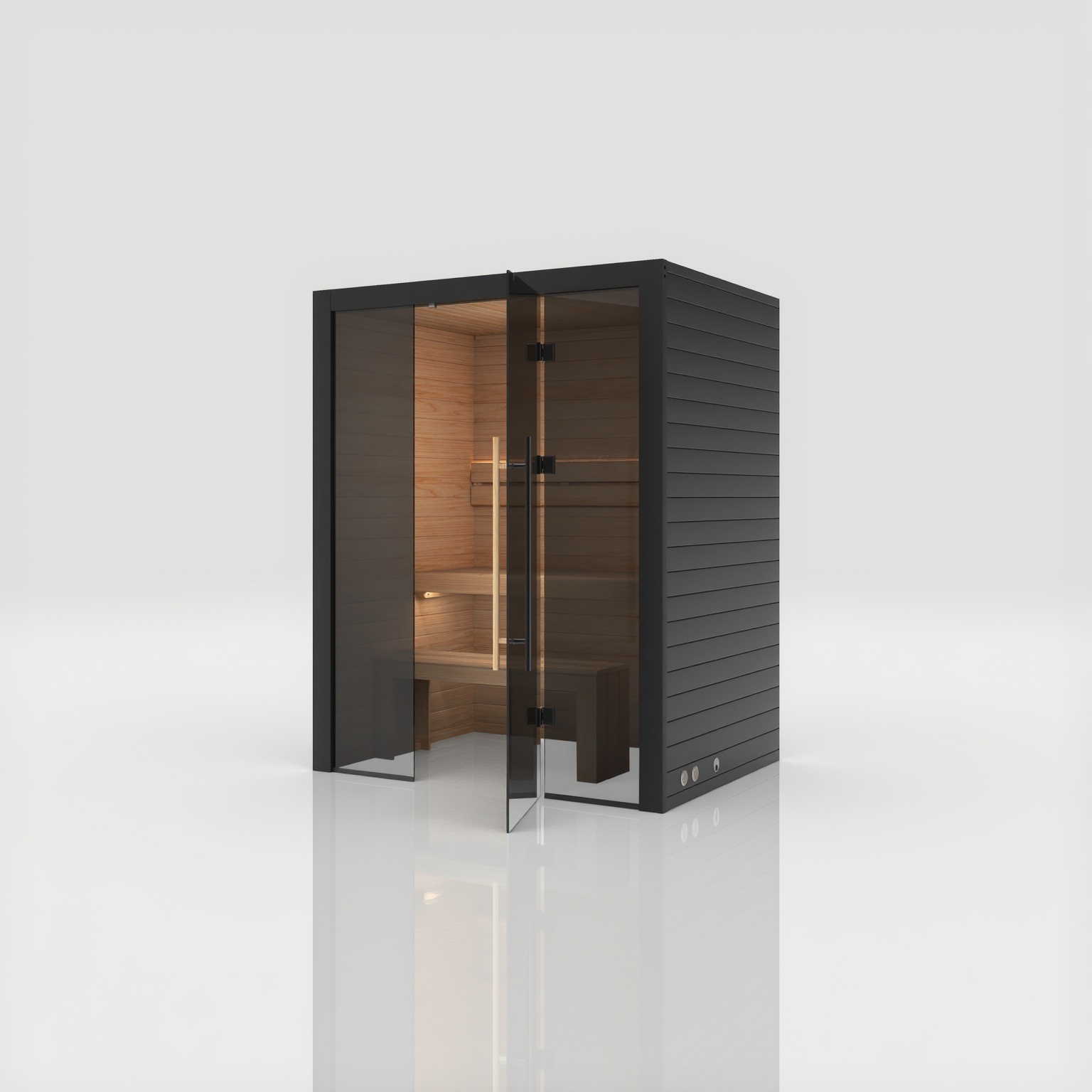 Hekla Nero Indoor-Sauna