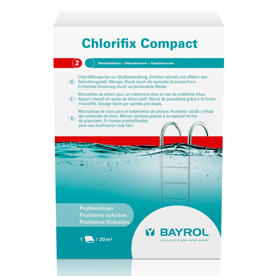 Bayrol Chlorifix Compact 1,2kg, 3 Beutel à 400g