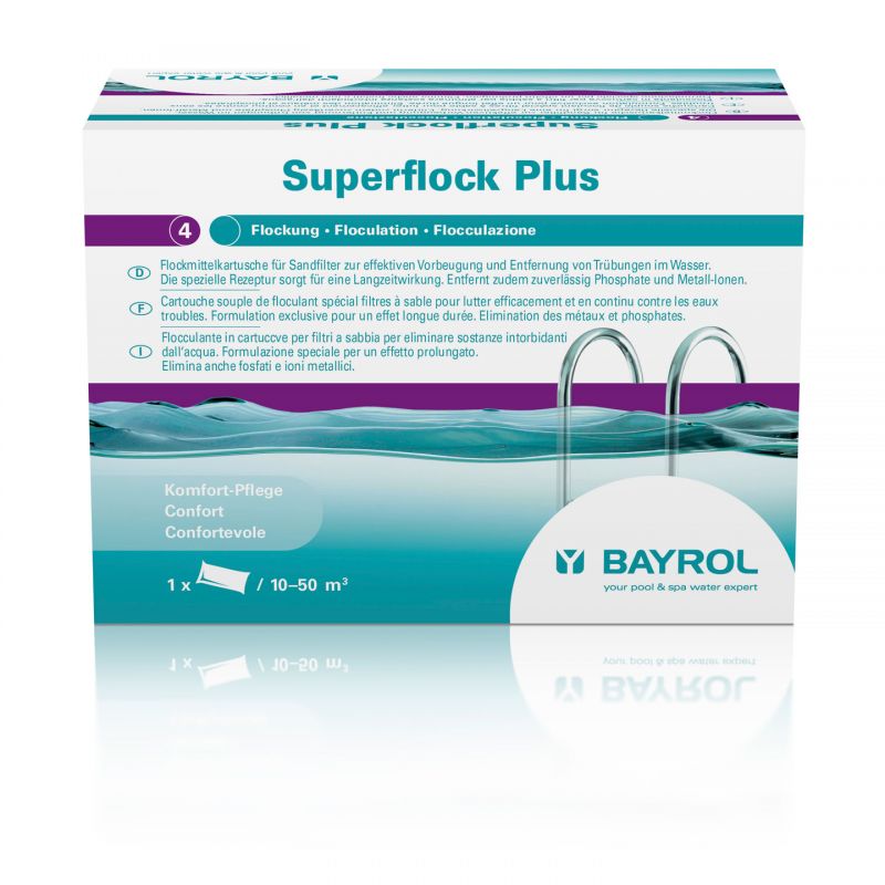 Bayrol Superflock Plus 1kg (8 Kartuschen) Bayrol Superflock Plus 1kg (8 Kartuschen)