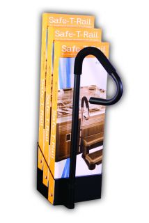 Safe-T-Rail schwarz Einsteigebügel