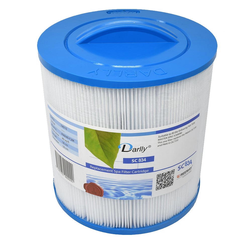 Darlly SC834 – Kartuschenfilter 22 × 18 cm, Folkpool / MAAX / Vita