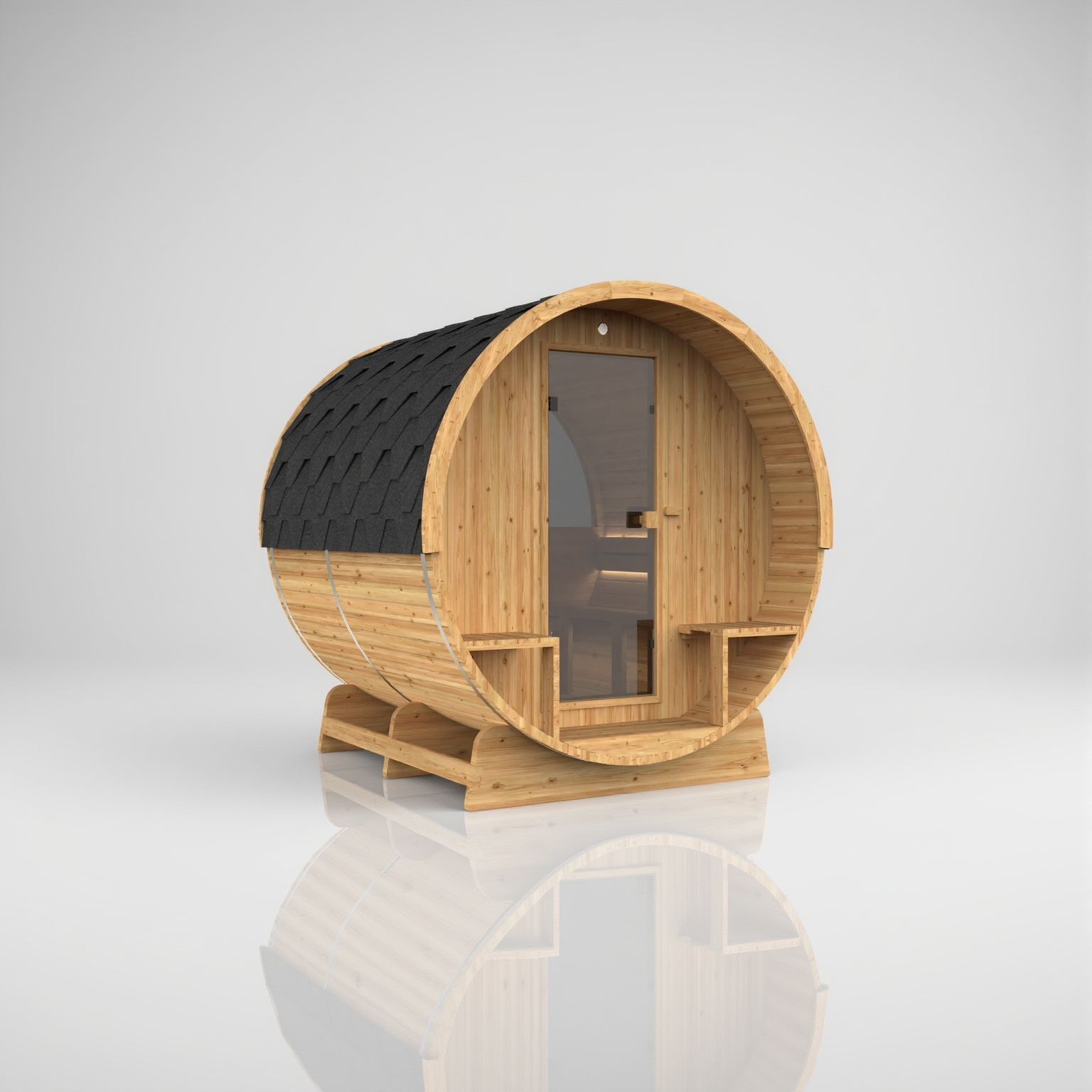 Hekla Barrel Fass-Sauna Outdoor