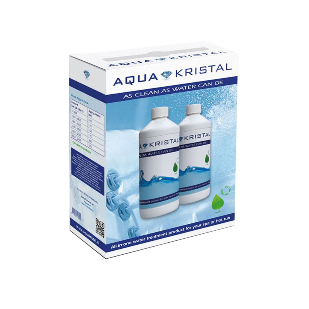 Aqua Kristal Whirlpool 2x1L Flasche Box