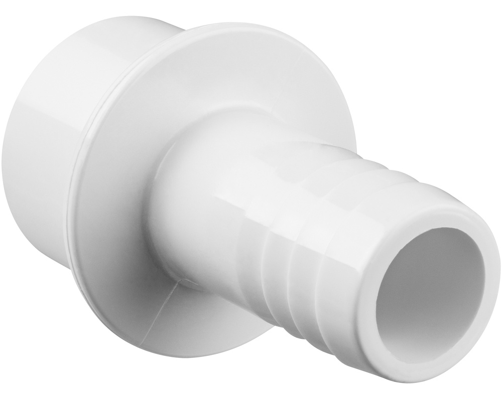 Waterway Reduzierstück 1" M / 3/4" F auf 3/4" geriffelt – ABS