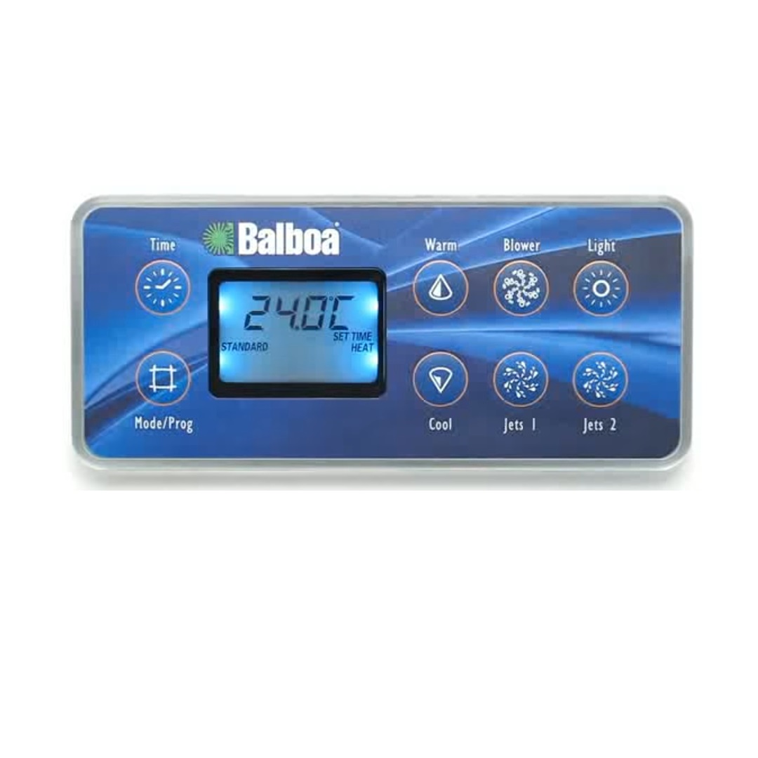 Balboa Bedienfeld VL801D mit Overlay Balboa Bedienfeld VL801D mit Overlay