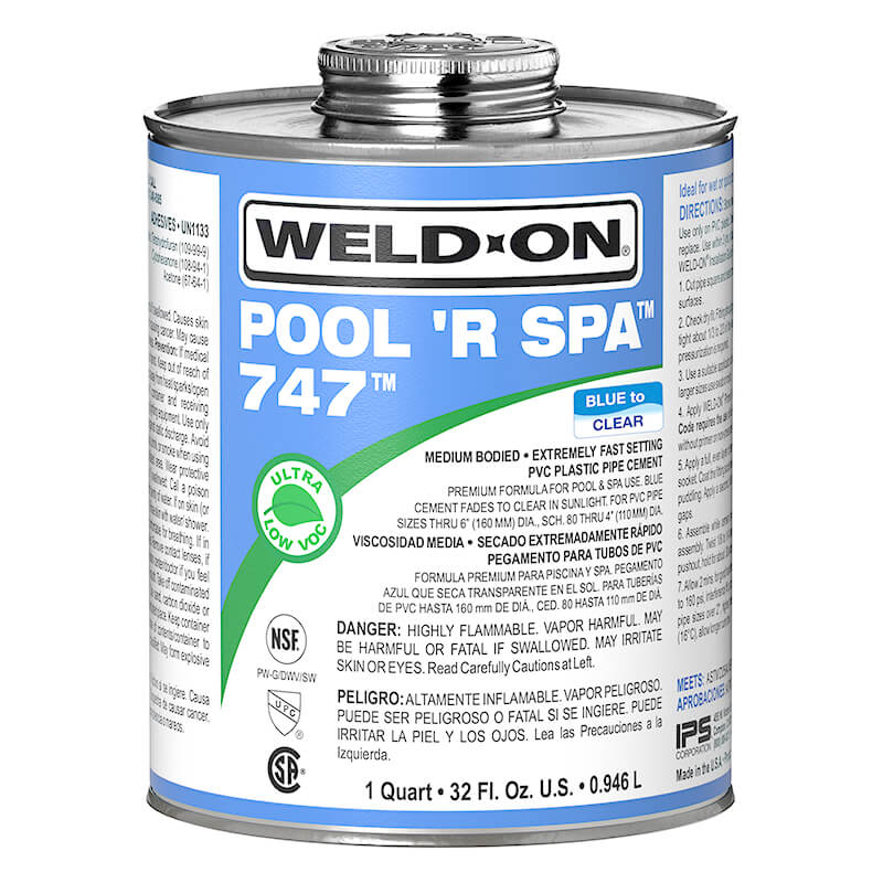 WELD-ON 747 Pool `R Spa