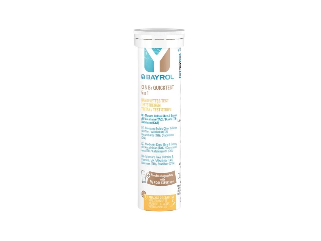 Bayrol Quick Test pH/freies Chlor/TAC/Algizid