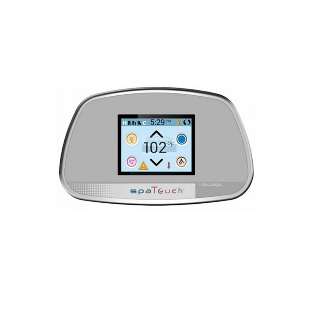 Balboa Bedienfeld Spa Touch 1 trapezförmig mit Overlay Balboa Bedienfeld Spa Touch 1 trapezförmig mit Overlay