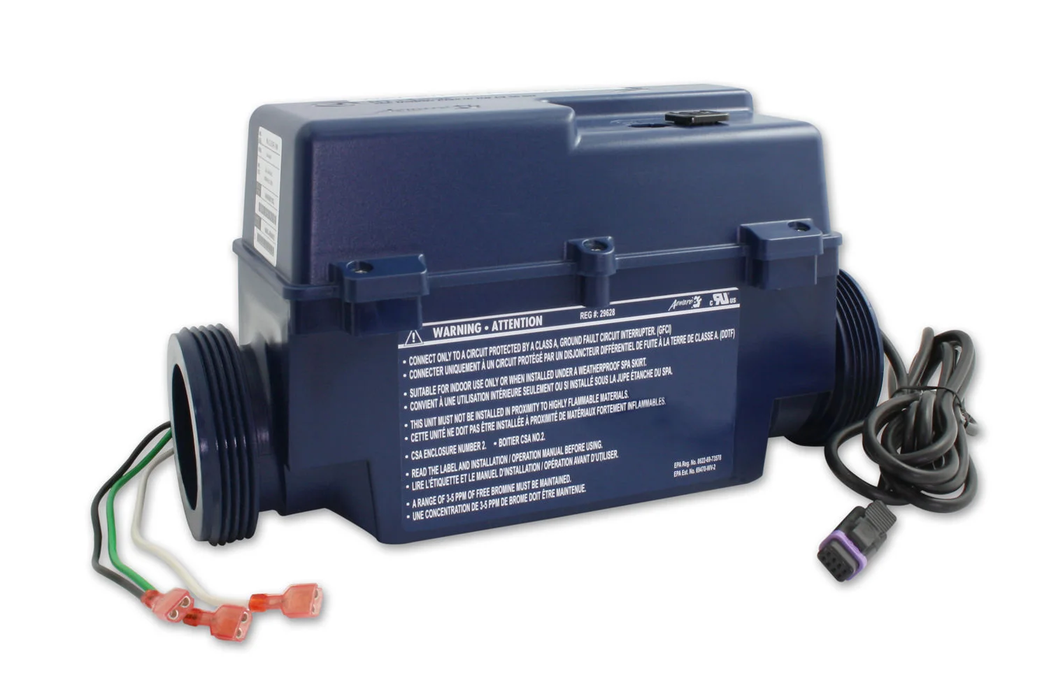 Gecko in.clear 200 Brom-Desinfektion mit Quick Connect – automatische Wasserpflege (0605-500010)