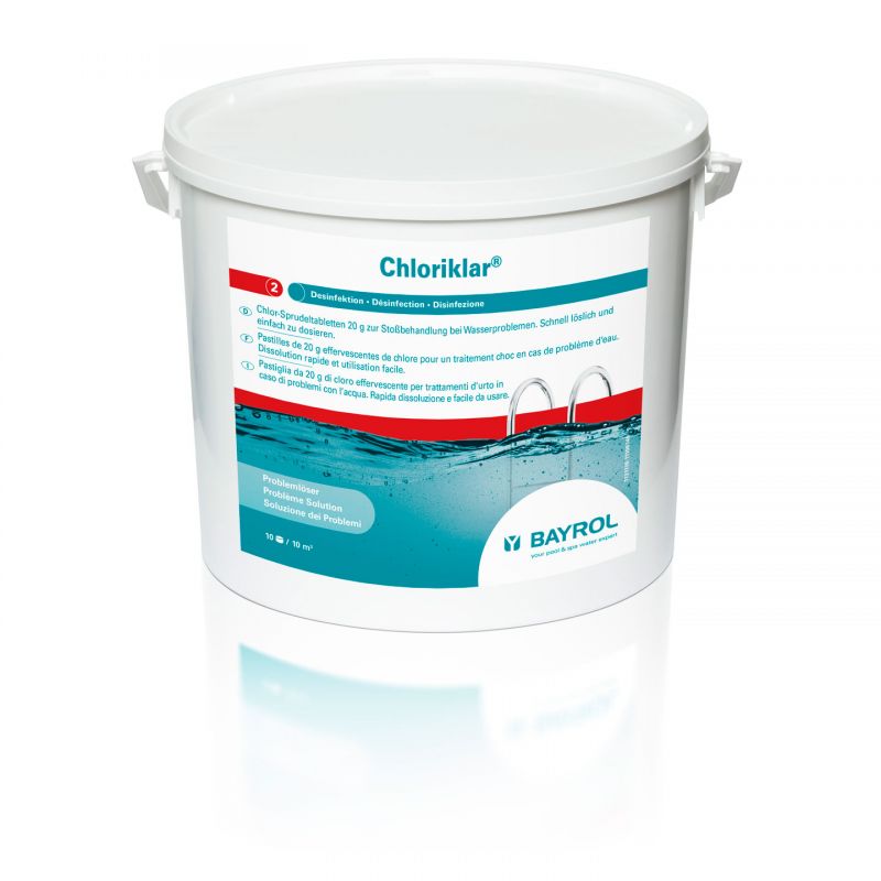 Bayrol Chloriklar 3kg Chlortablette Bayrol Chloriklar 3kg Chlortablette
