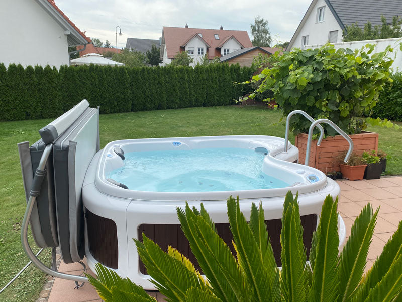 Whirlpool-Abdeckung Pichler Sania 1550 de luxe – Grau
