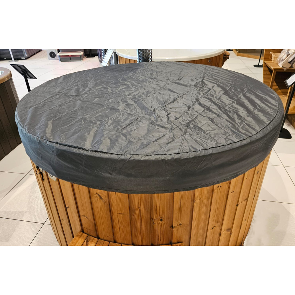 Cover Cap Deluxe Round – Schutzhülle für runde Whirlpool-Abdeckung Ø 205 cm rund, Charcoal