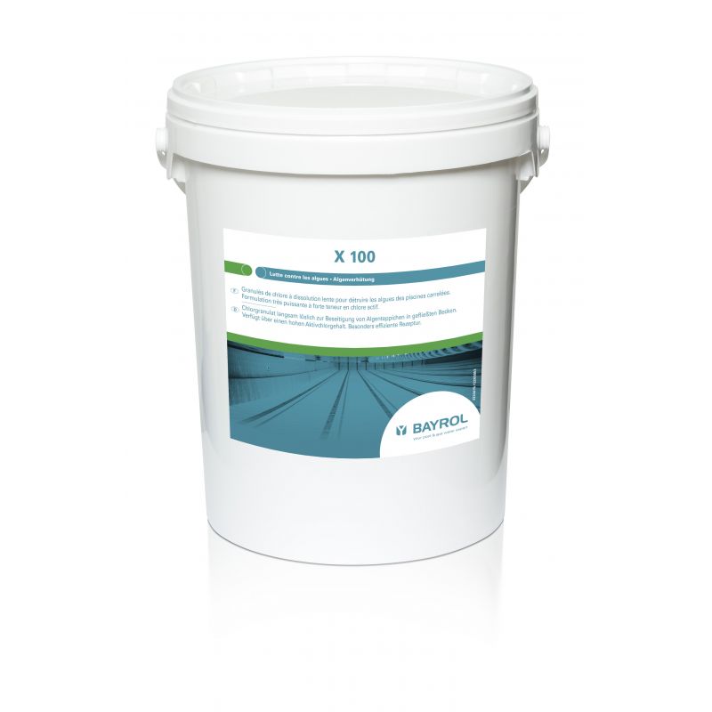 Bayrol X100 à 20 kg Chlorgranulat