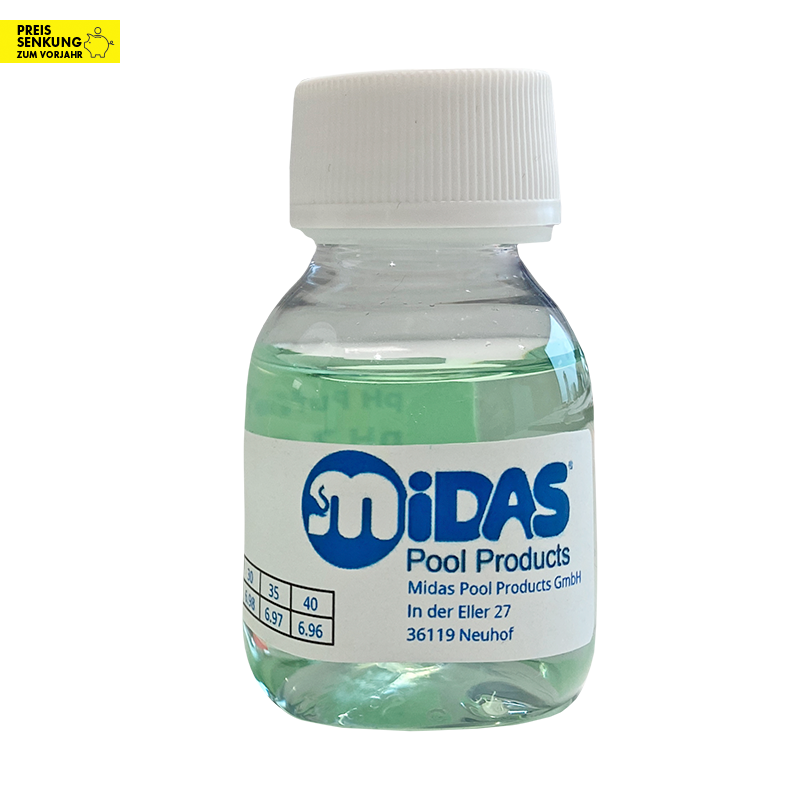 MIDA.Sin Pufferlösung pH 7, grün, 50 ml