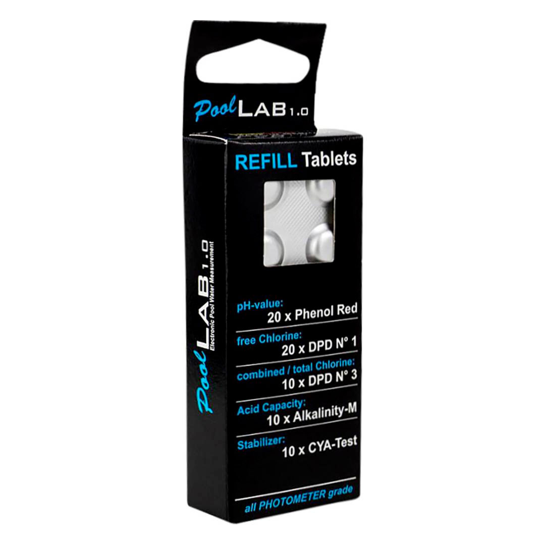 Ersatztabletten Nachfüllpackung für PoolLab 1.0