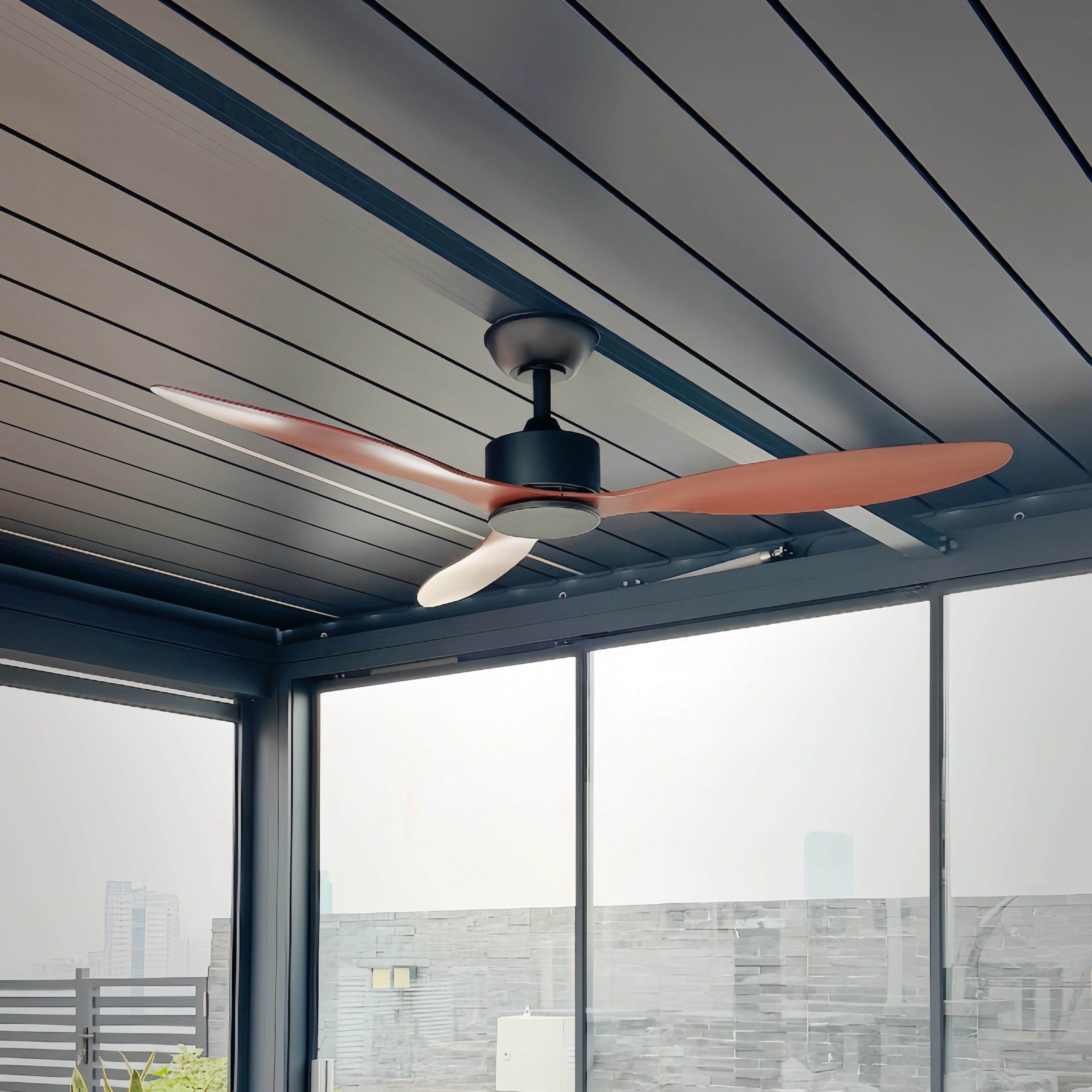 Sky Pergola Ventilator 132 cm mit Fernbedienung