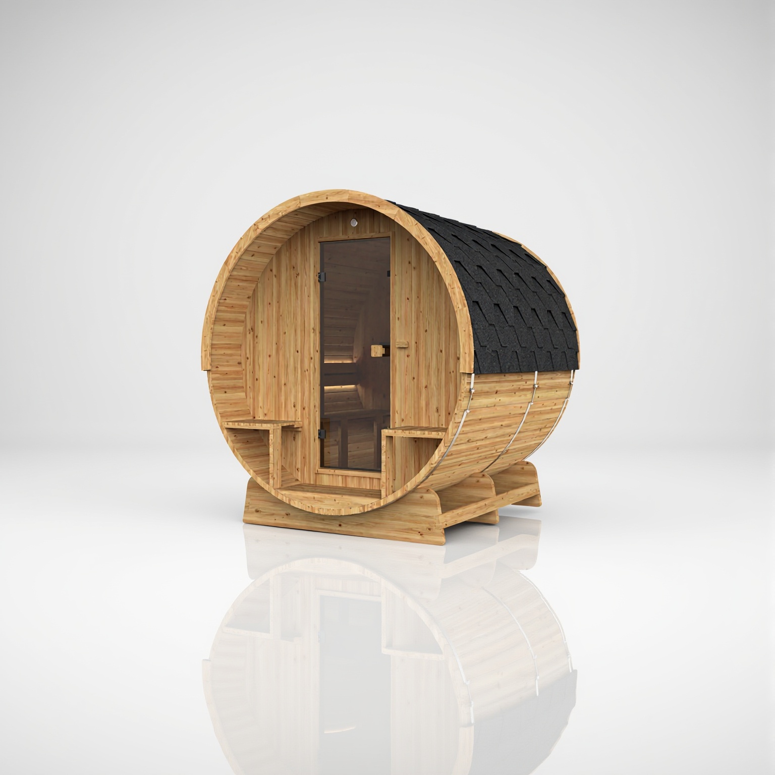 Hekla Barrel Fass-Sauna Outdoor