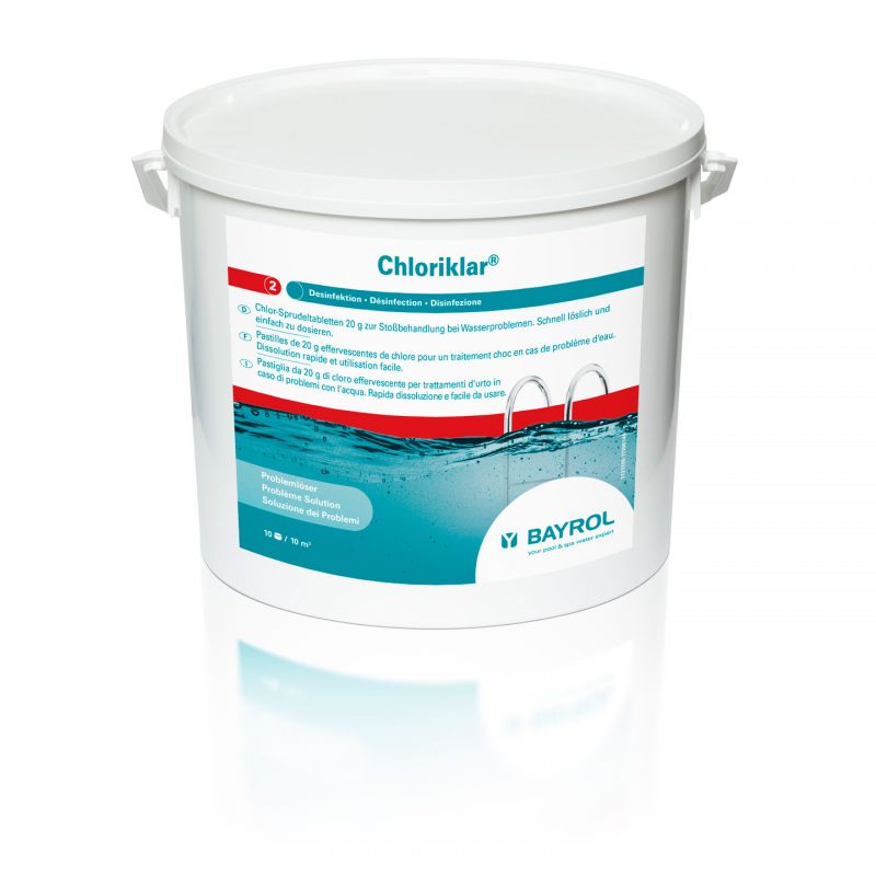 Bayrol Chloriklar 10kg Chlortablette