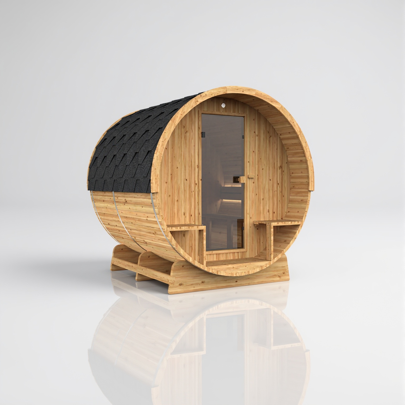 Hekla Barrel Fass-Sauna Outdoor
