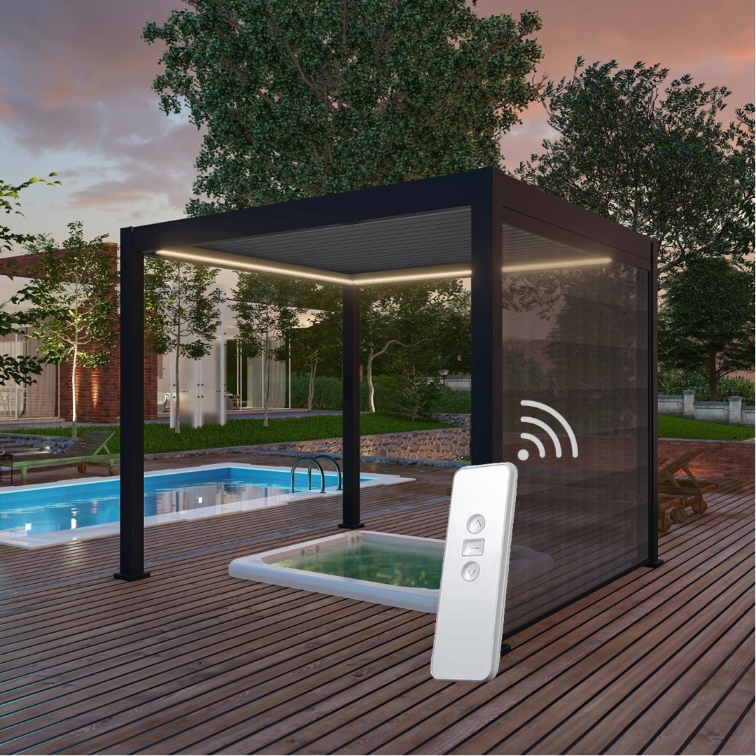 Sky Rollo motorisiert 3m