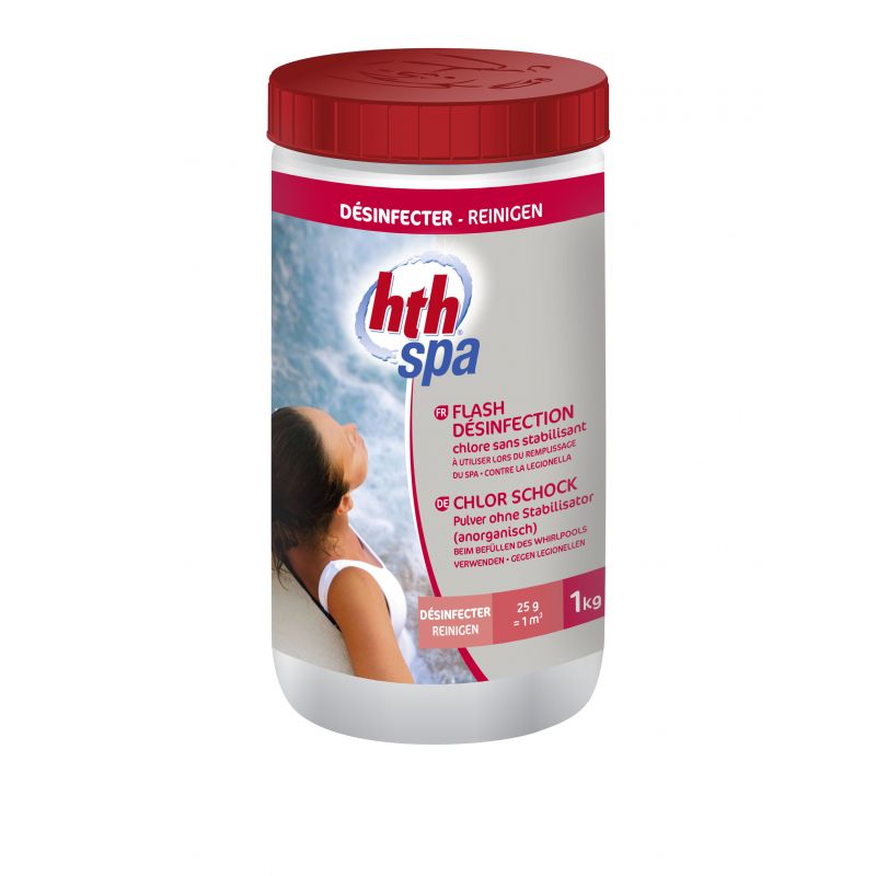 hth Spa Chlorschock Pulver 1kg hth Spa Chlorschock Pulver 1kg