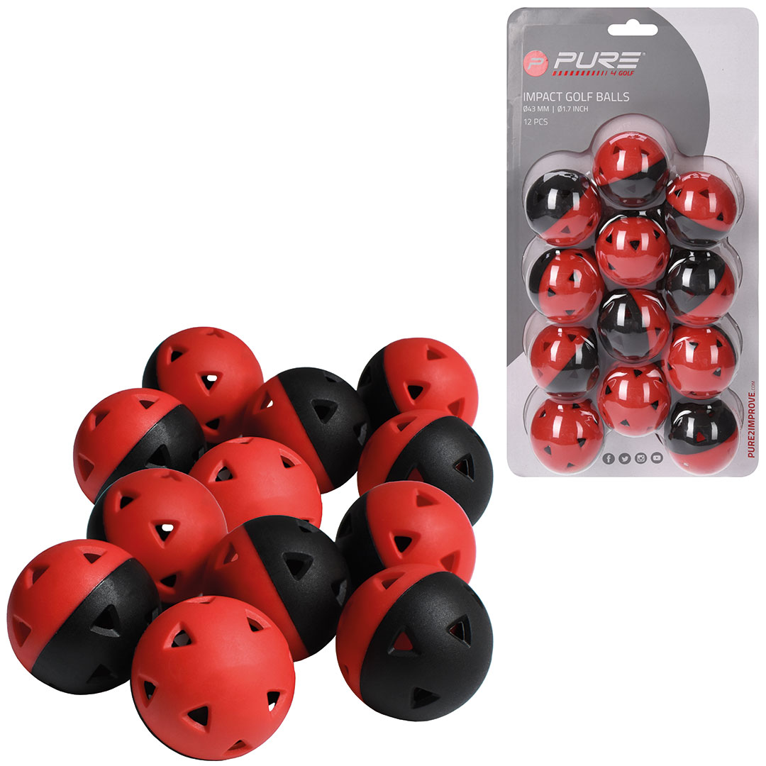 Trainings-Golfbälle, 12 Stück