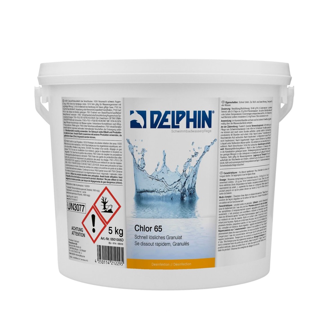 Delphin Chlor 65, 5kg