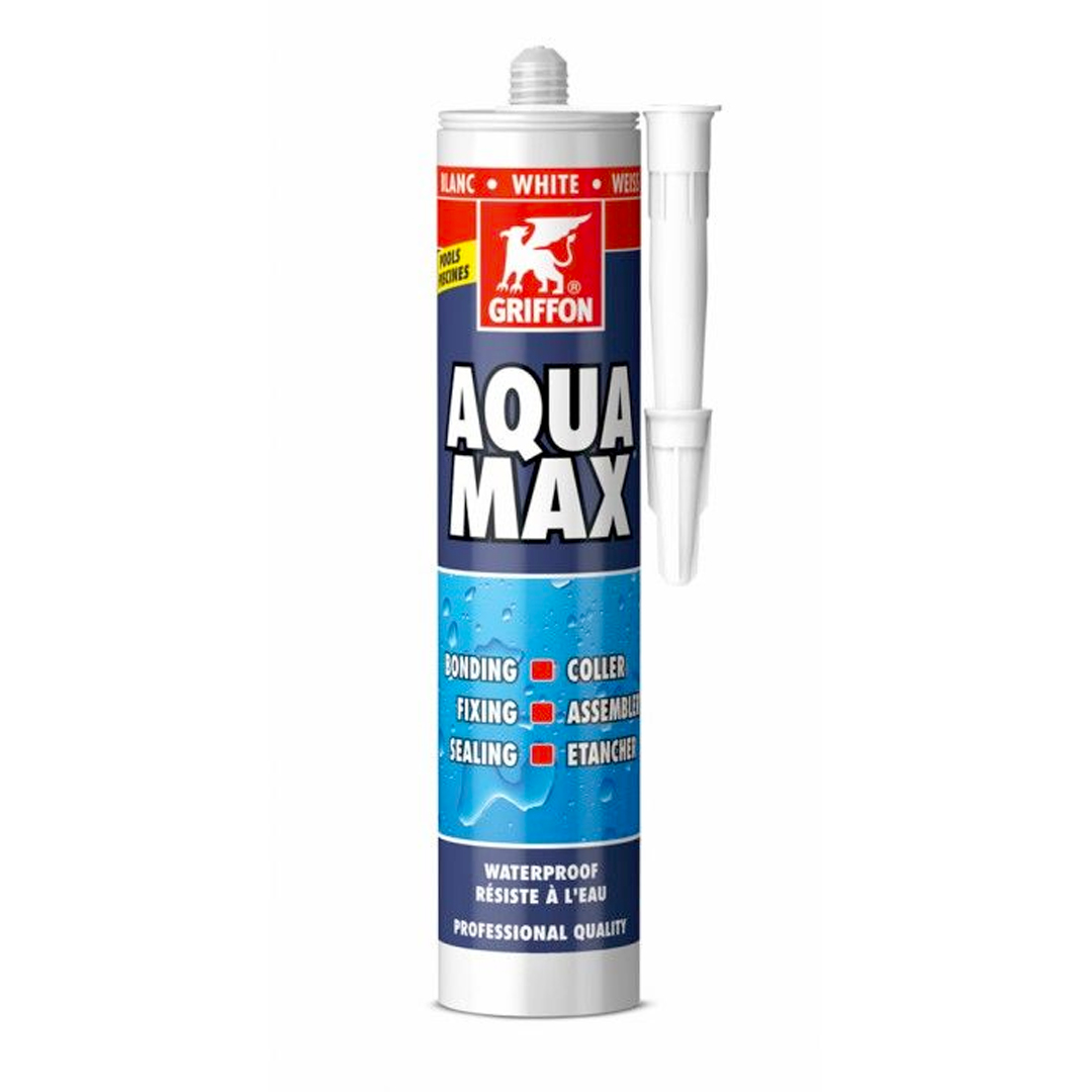 Griffon Klebedichtmasse Aqua Max weiss 425gr