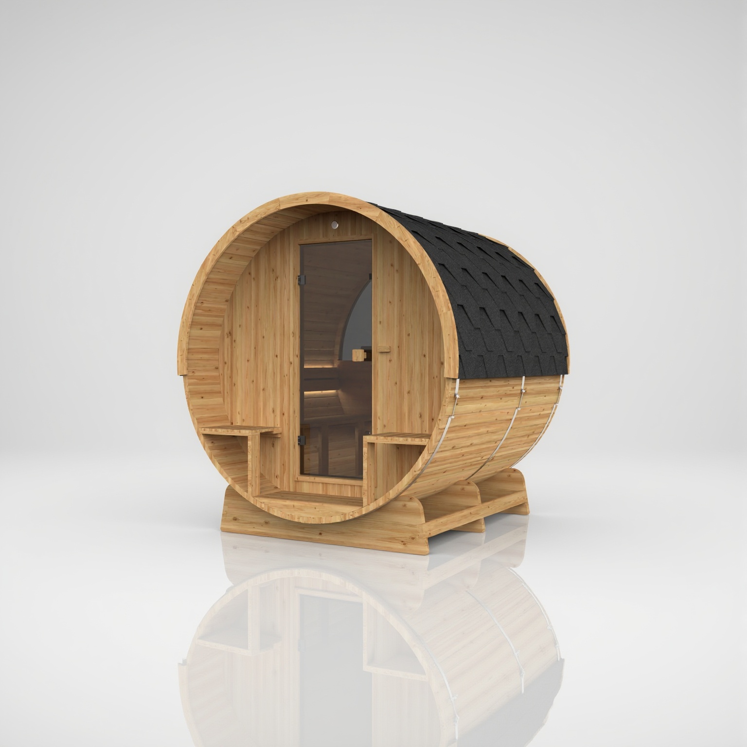 Hekla Barrel Fass-Sauna Outdoor