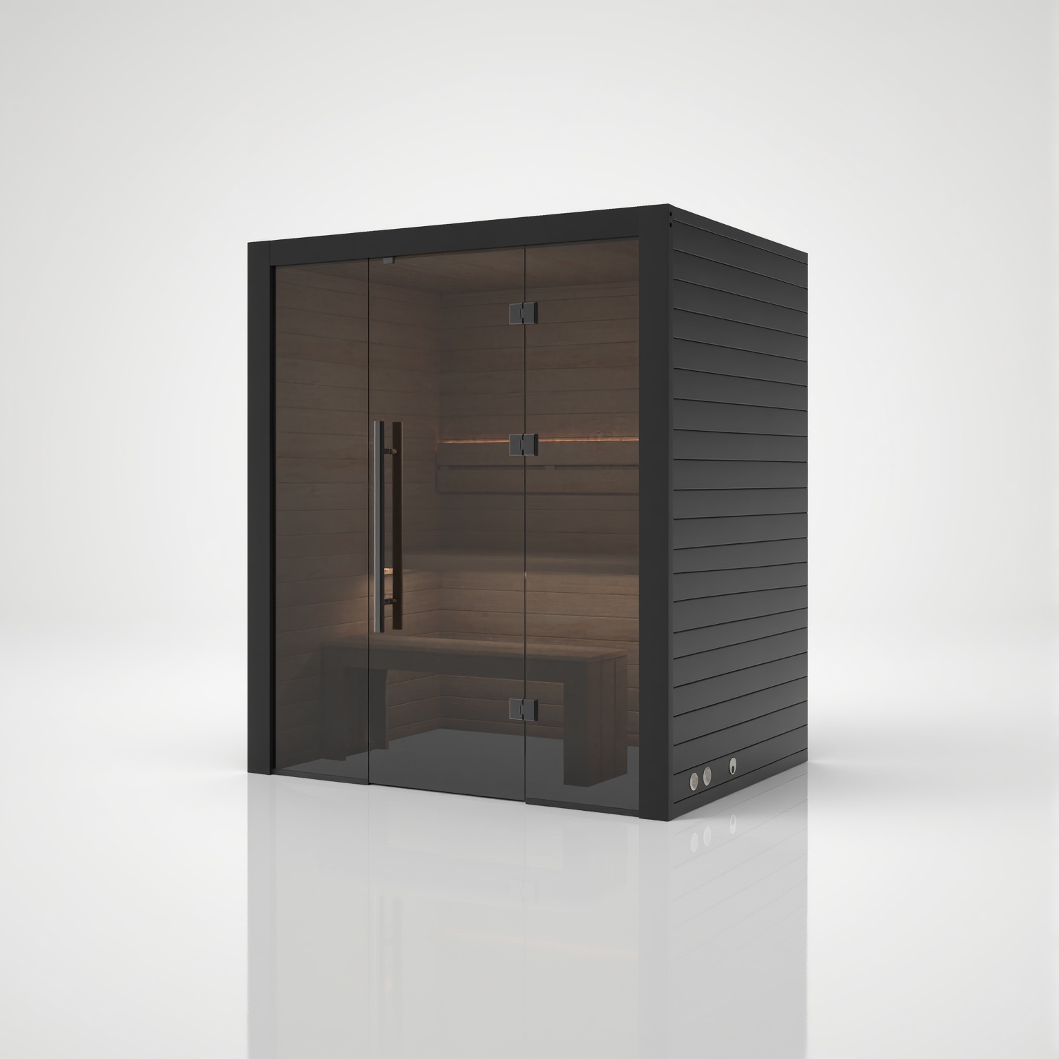 Hekla Nero Indoor-Sauna