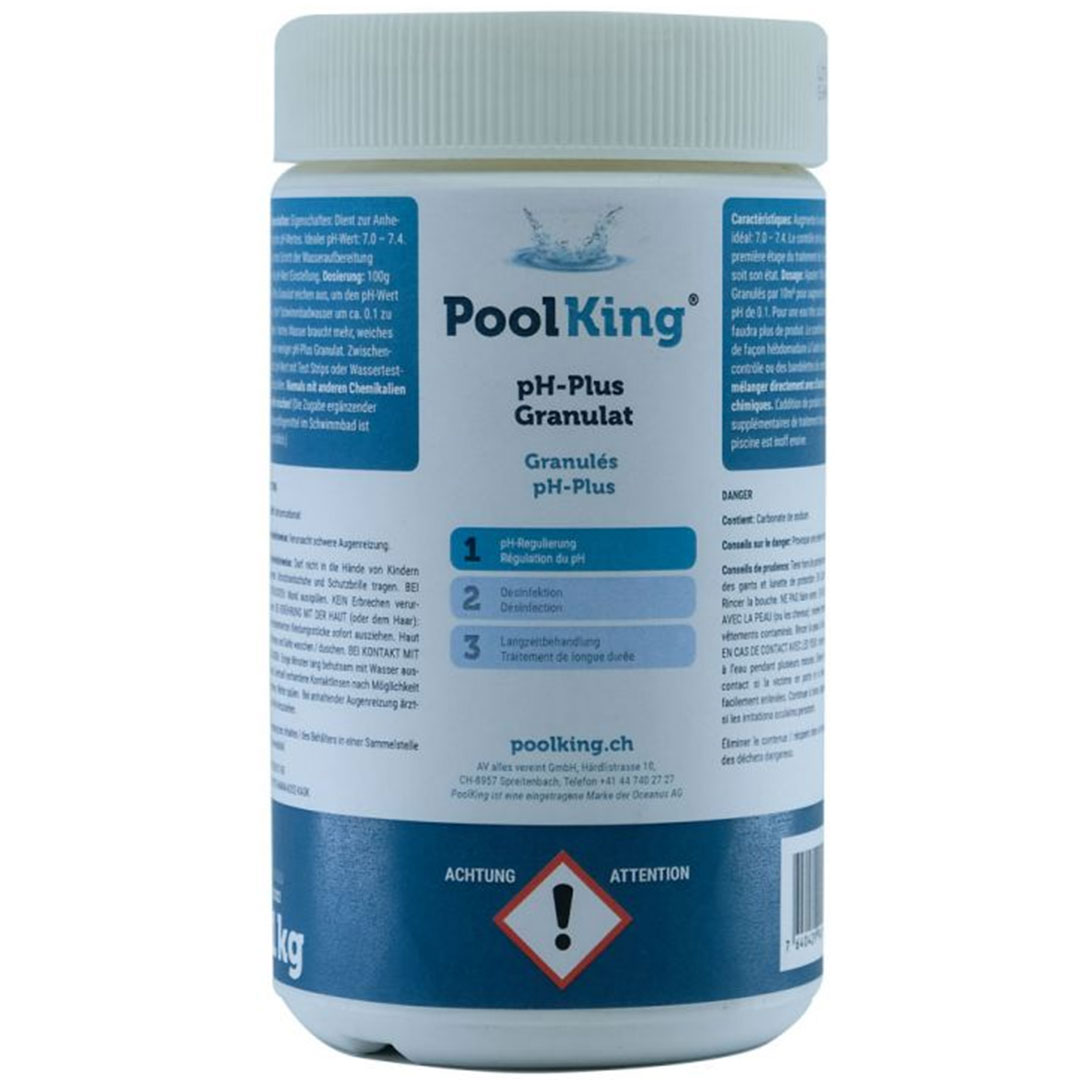 Pool King pH-Plus Granulat 1kg