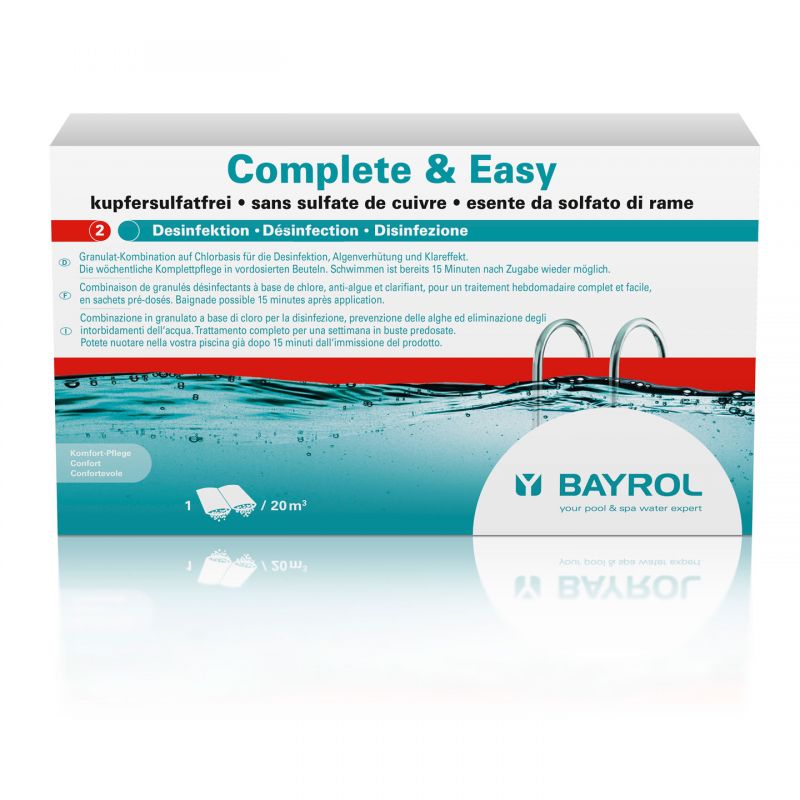 Bayrol Complete & Easy 4,48kg - 16 Doppelbeutel