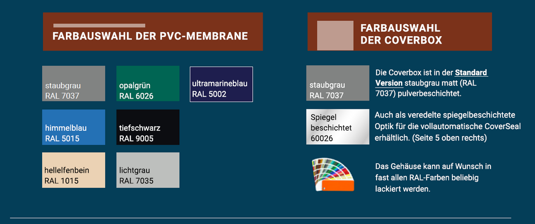 Coverseal elektrische Poolabdeckung 