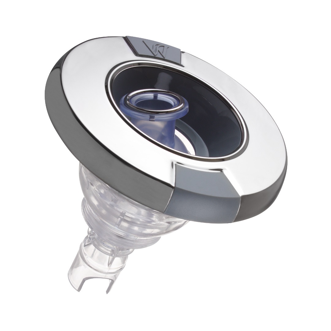 Düse 5" - 1 Loch rotierend transparent V3 Düse 5" - 1 Loch rotierend transparent V3