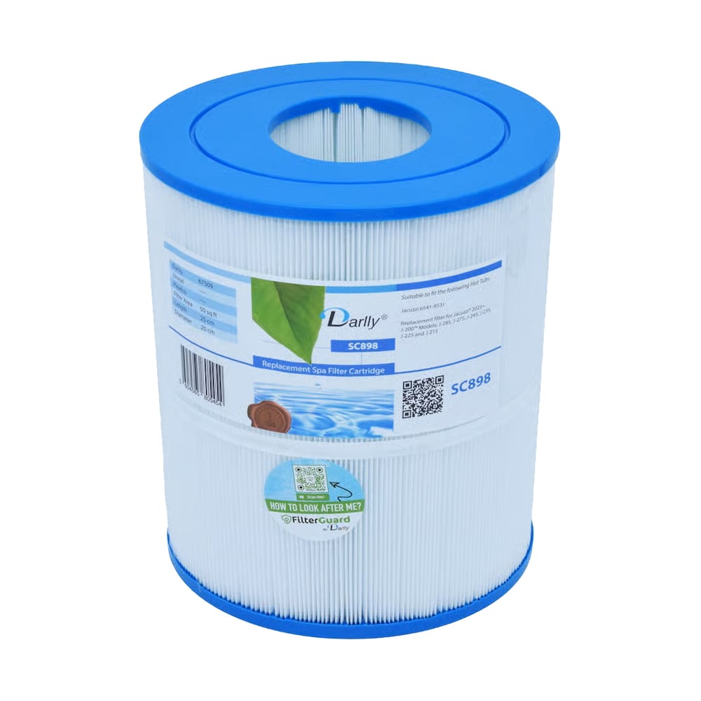 Darlly SC898 – Kartuschenfilter 17 × 25 cm, Jacuzzi