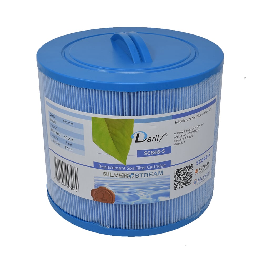 Darlly SC848-S – Kartuschenfilter 17 × 15 cm, Villeroy & Boch / Bullfrog