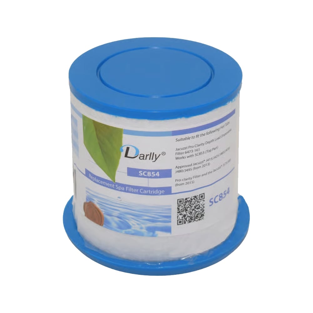 Darlly SC854 – Einweg-Tiefenfilter 12 × 13 cm, Jacuzzi