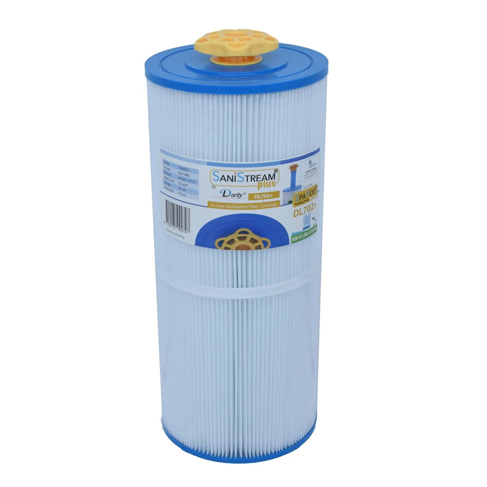 Darlly DL702-PLUS – Kartuschenfilter 17 × 39 cm, Jacuzzi / Cal Spa / Marquis
