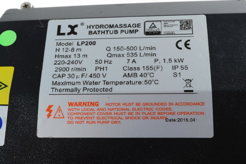 LX LP200 Massagepumpe