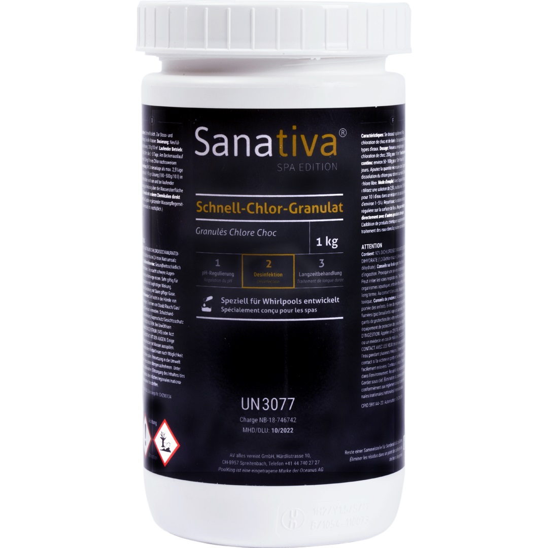Sanativa Schnell-Chlor Granulat 1kg Sanativa Schnell-Chlor Granulat 1kg
