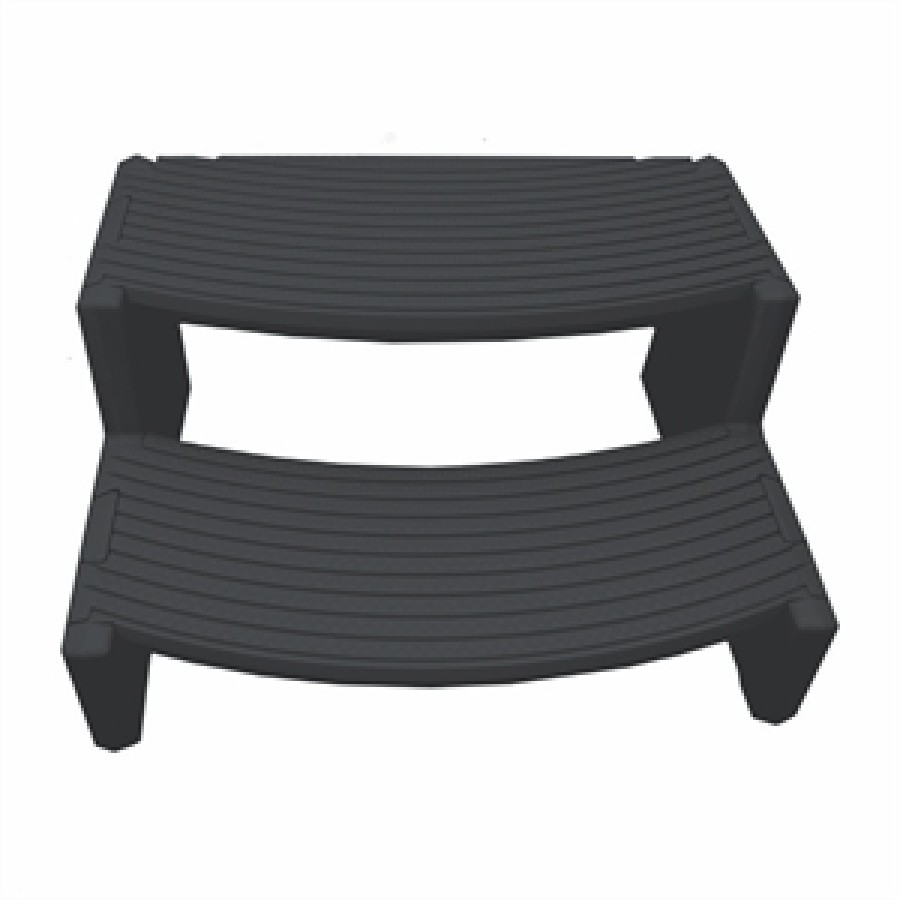 Whirlpool-Treppe, Breite 73.7 cm – Schwarz